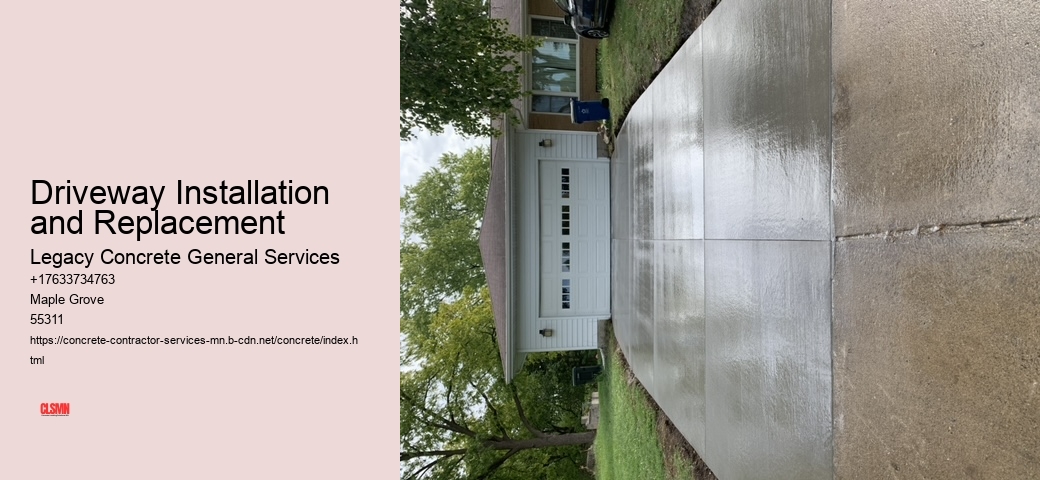 Driveway Installation and Replacement