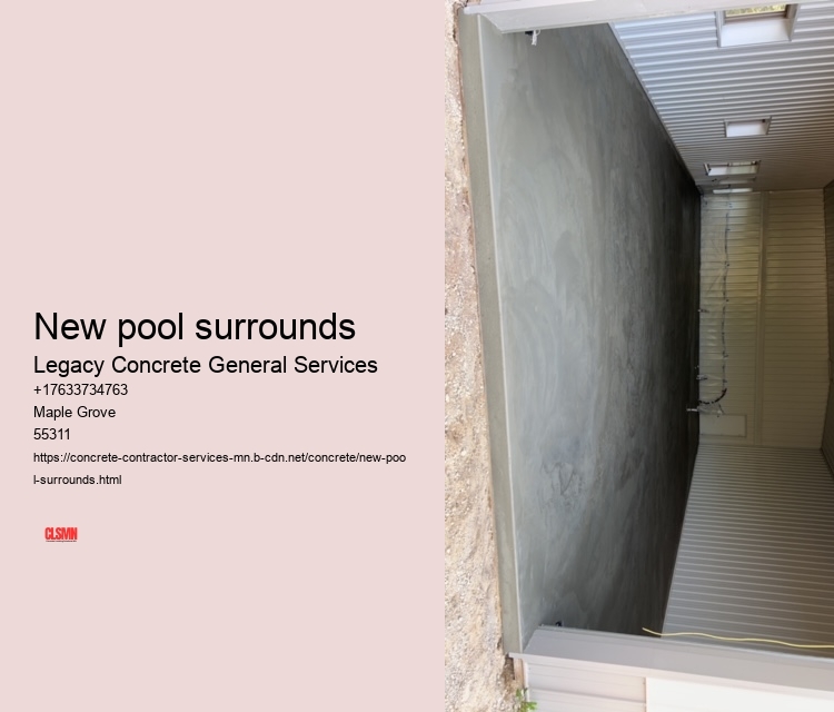 New pool surrounds